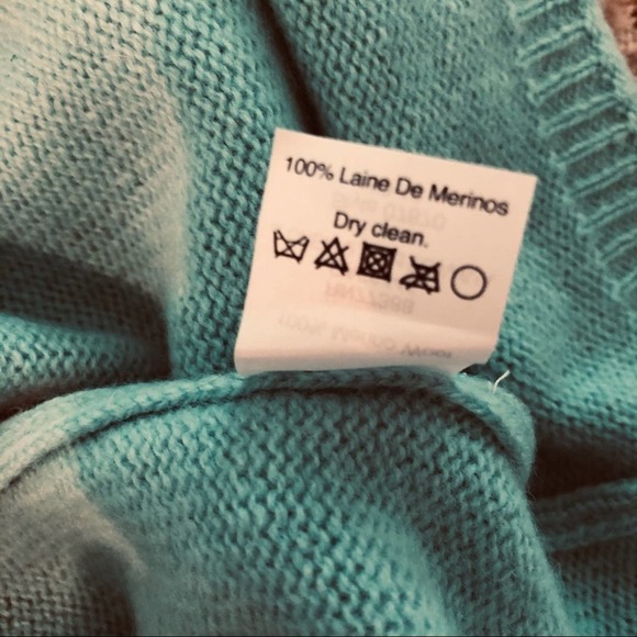 MADEWELL Gamine Blue Merino Wool Sweater Medium - Picture 11 of 11